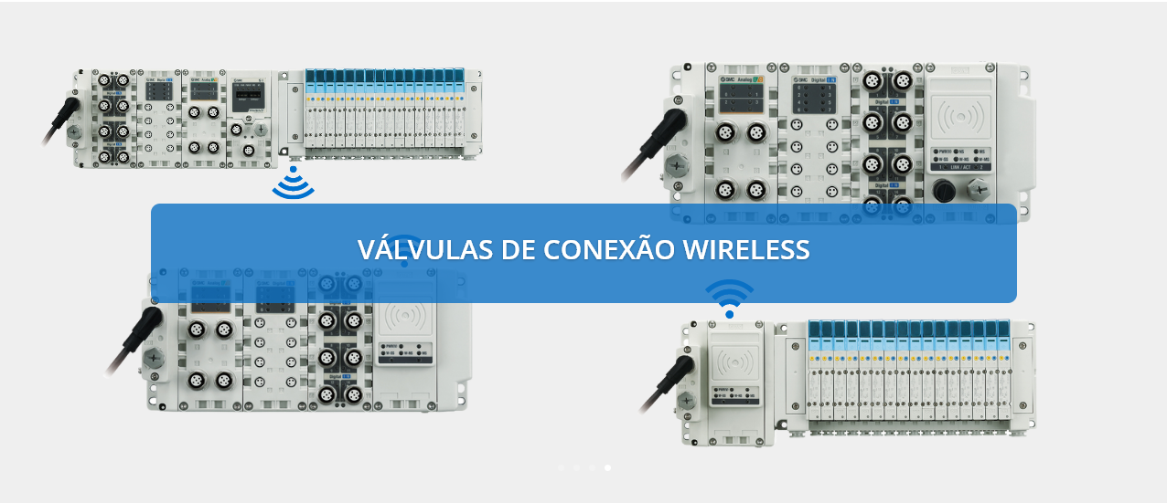 valvulas de conexexao wireless