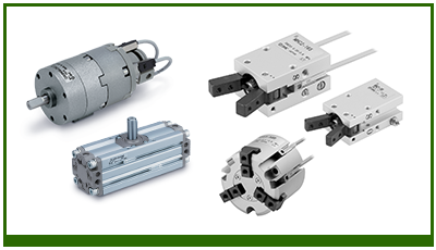 SMC_Atuadores Rotativos e Garras Pneumáticas